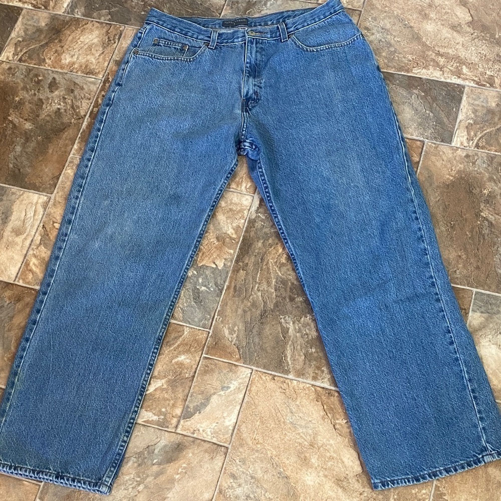 Saddlebred Straight Leg Men's Blue Jean 38W X 32